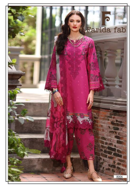 Farida ramsha vol 8 good quality wholesale kurti